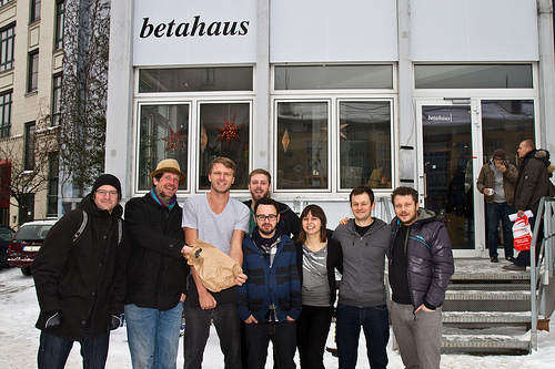 Konrad with Awesome folks